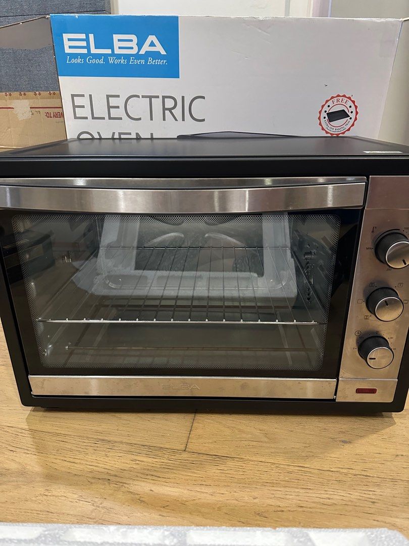 Elba Electric Oven 60Litres, TV & Home Appliances, Kitchen Appliances