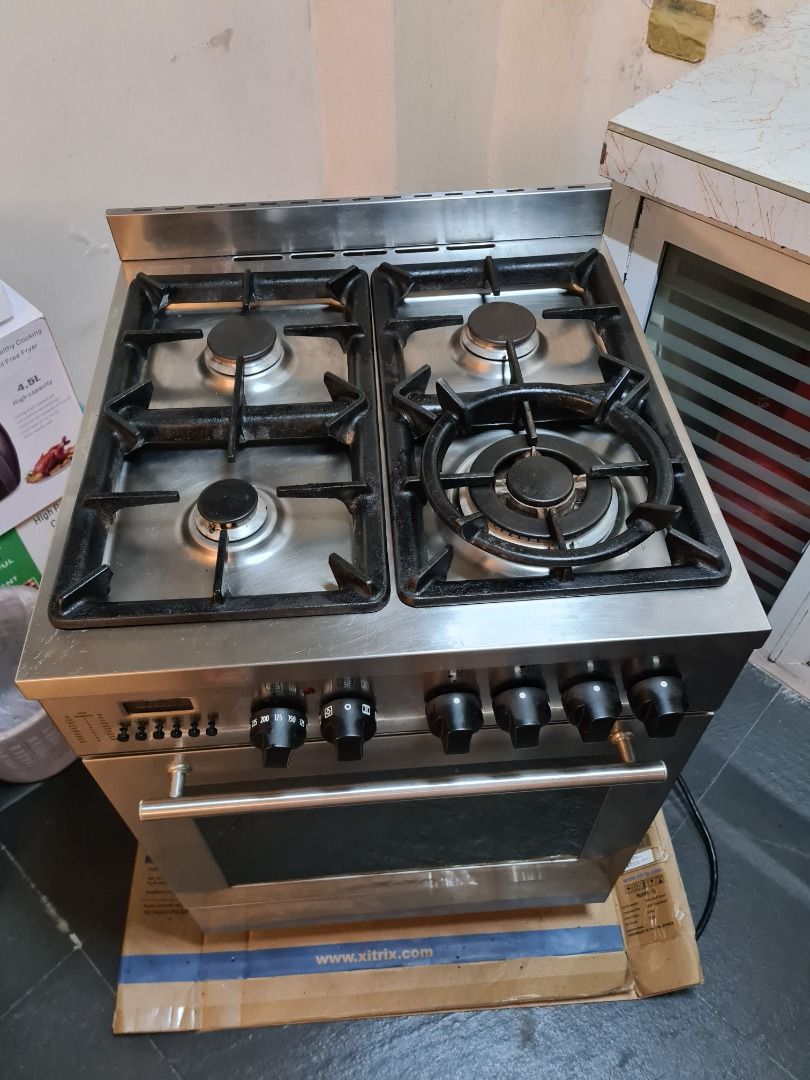 Elba Gas range with oven range cooker baking italian brand on Carousell