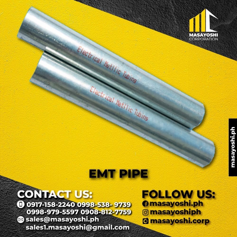 EMT Pipe / Electric Metallic Conduit / Pipe / Metal, Commercial