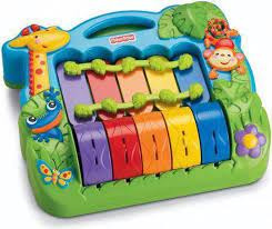 Fisher Price Rainforest Rainbow Piano Babies Kids Infant