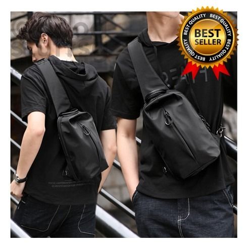 FREE New Chest Bag pack Men Casual Shoulder Crossbody Bag Waterproof Sling Bag