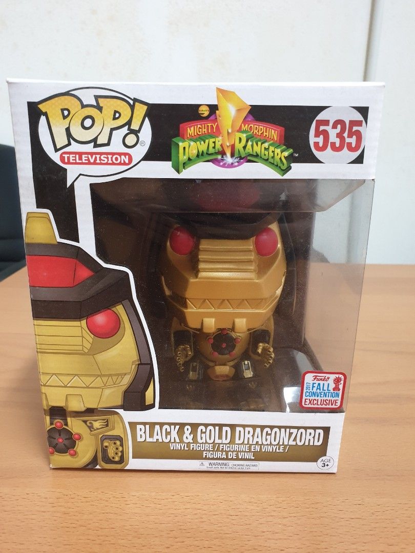 Funko Pop Power Rangers Dragonzord Gold Hobbies Toys Toys