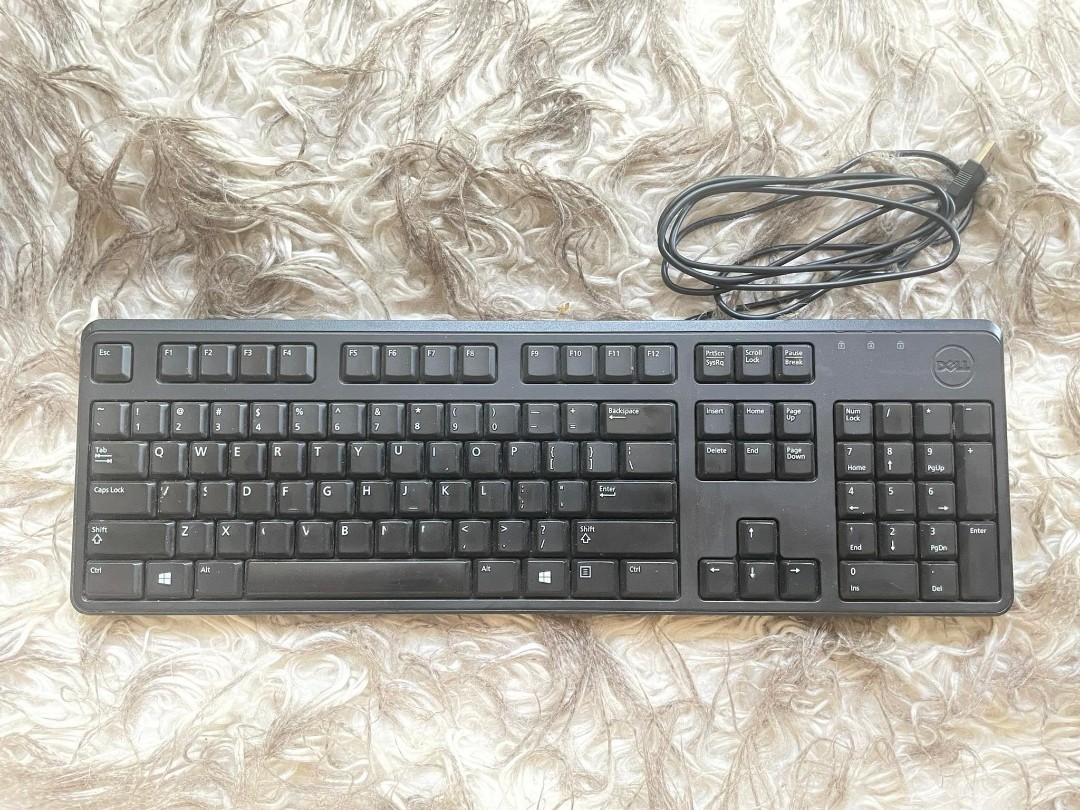 Genuine Dell Usb Keyboard Kb212 B Model On Carousell 6533