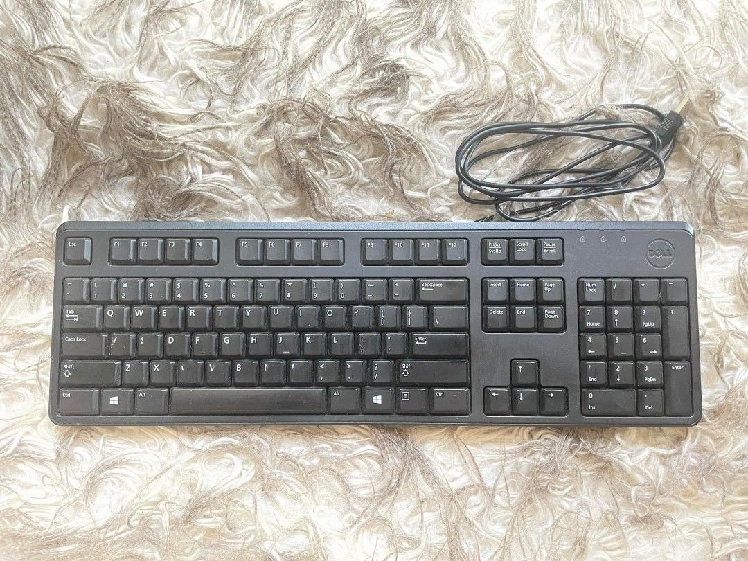 Genuine Dell Usb Keyboard Kb212 B Model On Carousell 5708