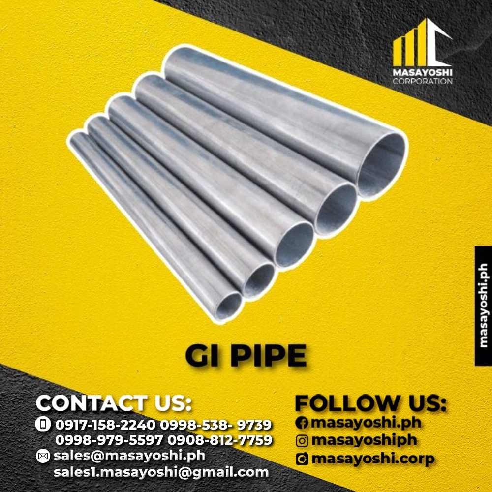 GI Pipes Sch 80 GI Pipes Pipe Galvanized Steel Tubo Metal