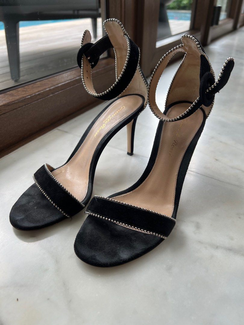 GIANVITO ROSSI Portofino 85 leather sandals | NET-A-PORTER