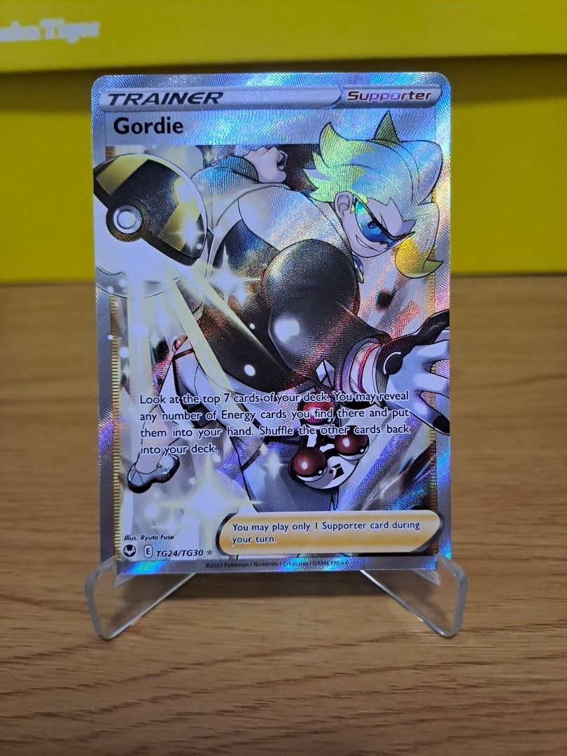 gordie rare card pokemon Amazon.com: Gordie - 201/203 - Ultra Rare (Full Art) - Sword & Shield
