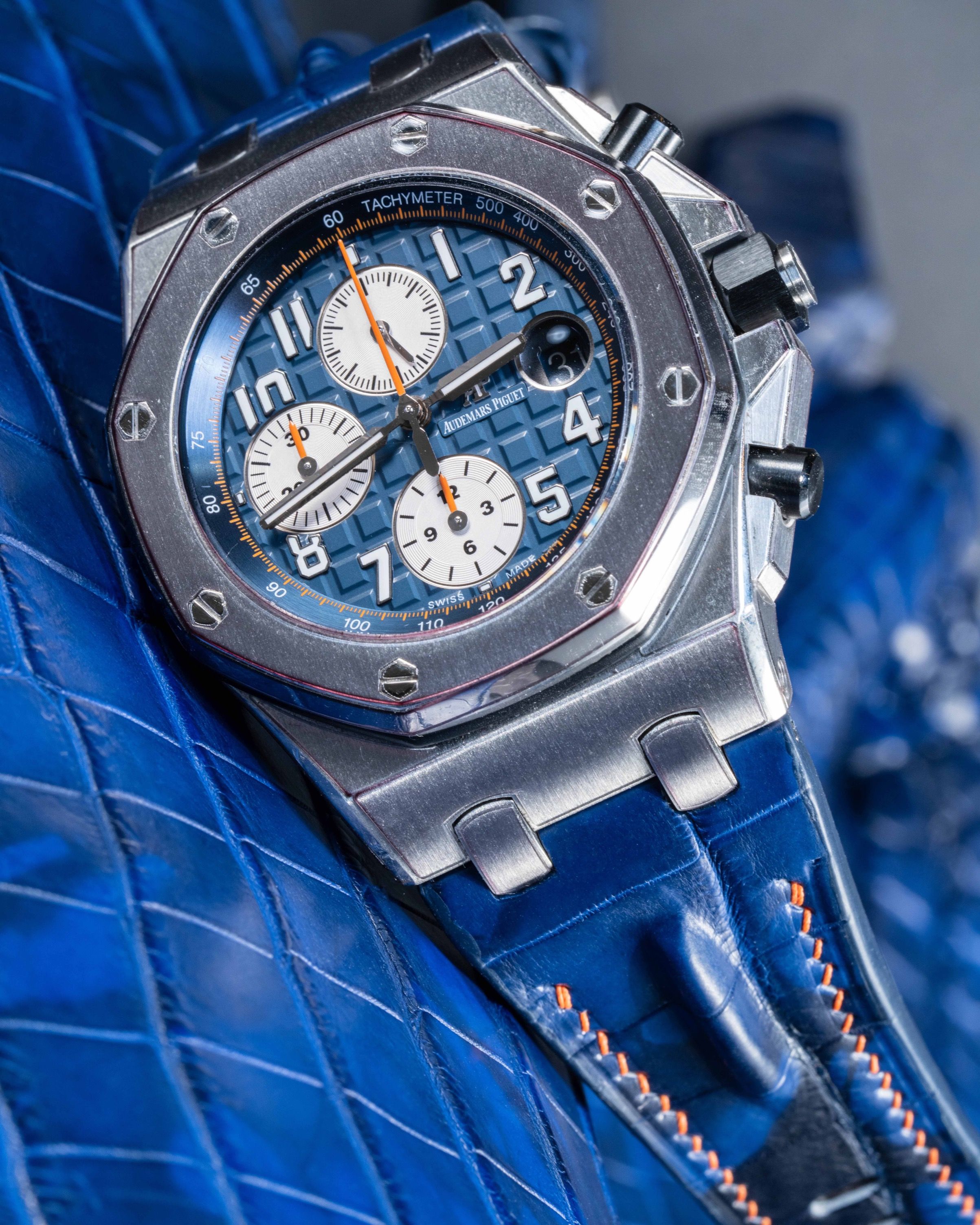 Audemars piguet top crocodile strap