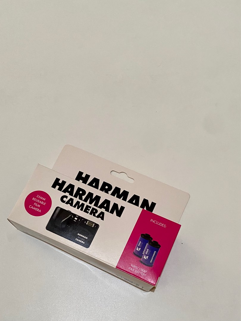 Harman 35mm Reusable Film Camera w/ 2 Kentmere 400, Photography