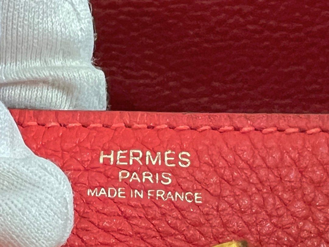 Hermes Lindy 26 Rouge tomate 蕃茄紅銀扣, 名牌, 手袋及銀包- Carousell