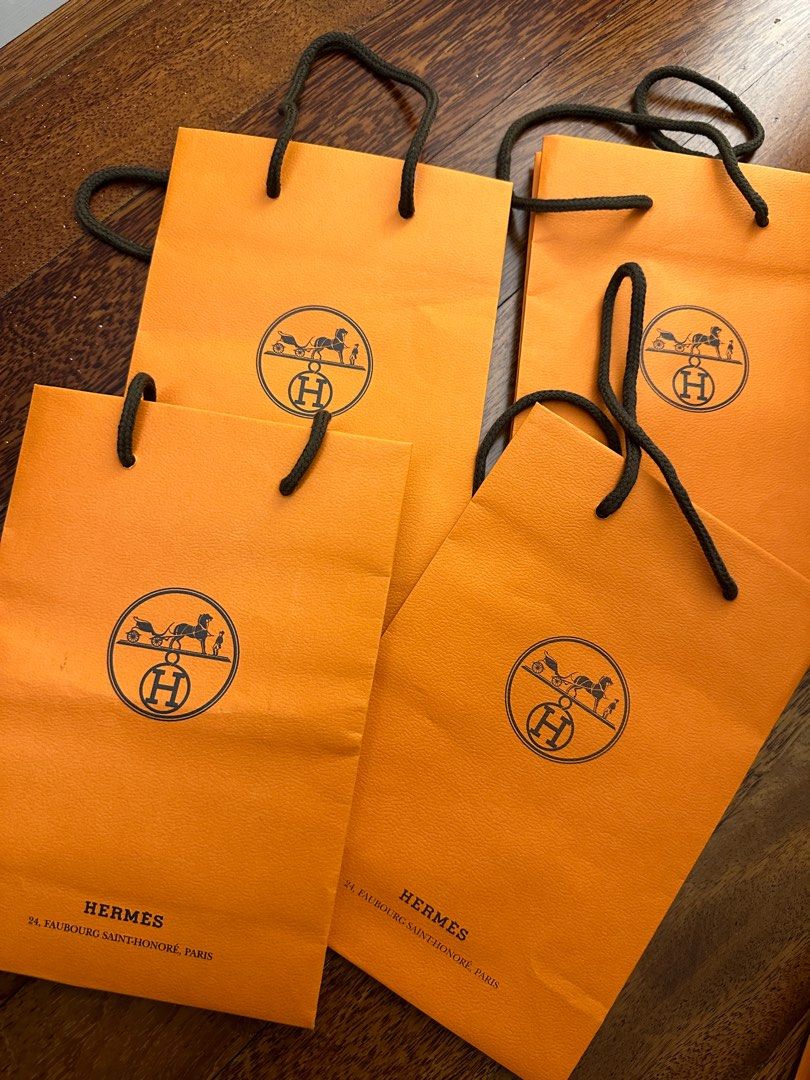 Hermes Shopping Paper Bag