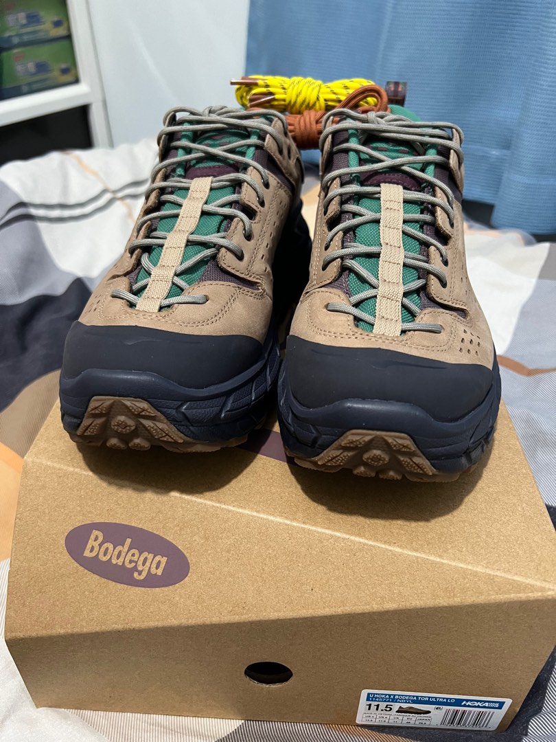 Hoka X BODEGA TOR ULTRA LO US11.5, 男裝, 鞋, 波鞋- Carousell