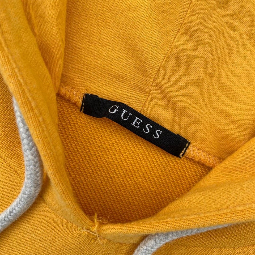Guess hoodie yellow clearance