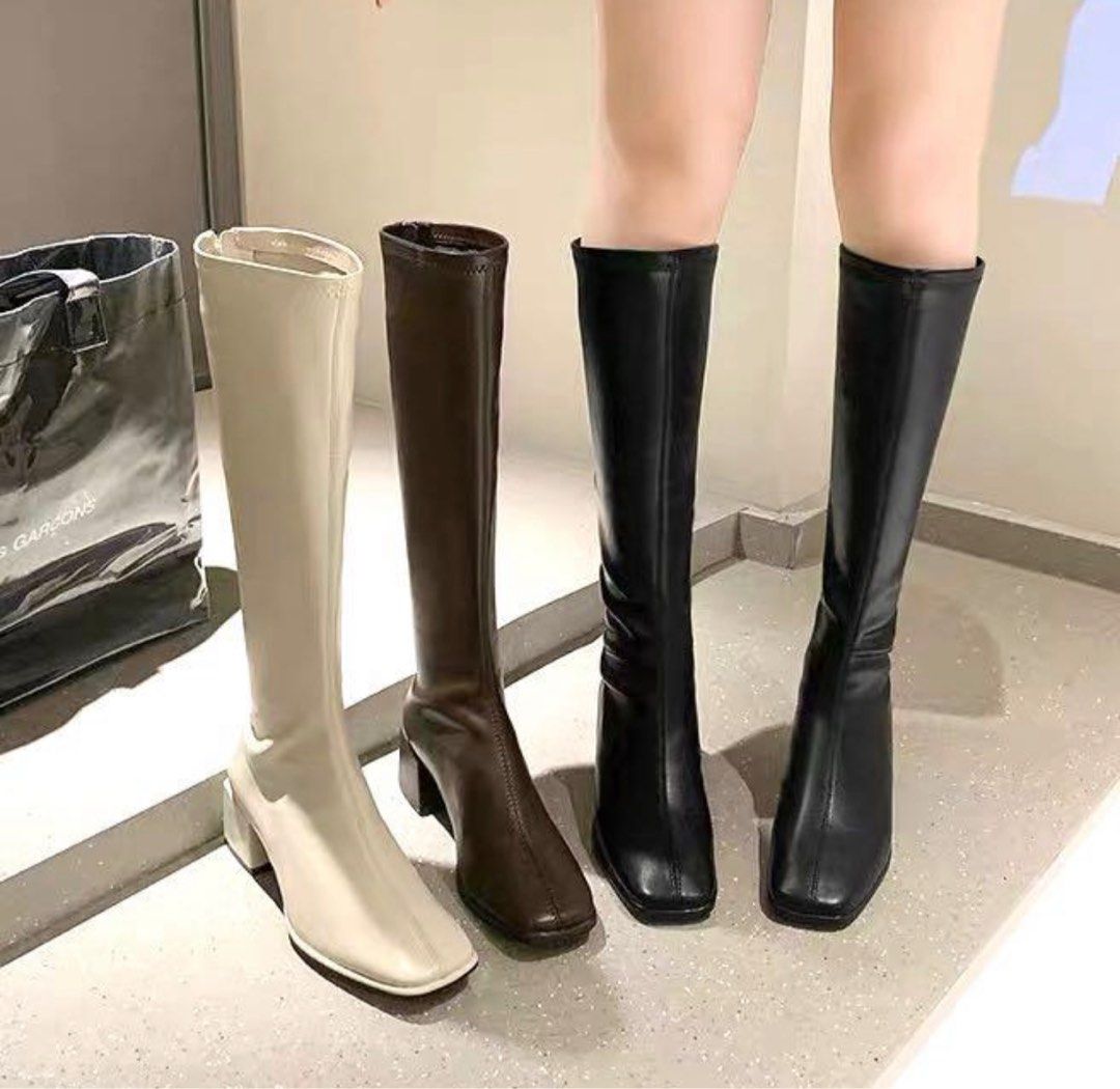 Low block heel boots clearance