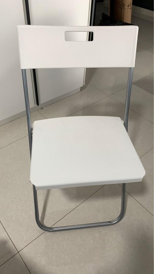 IKEA Gunde folding chair, Furniture & Home Living, Furniture, Chairs on ...