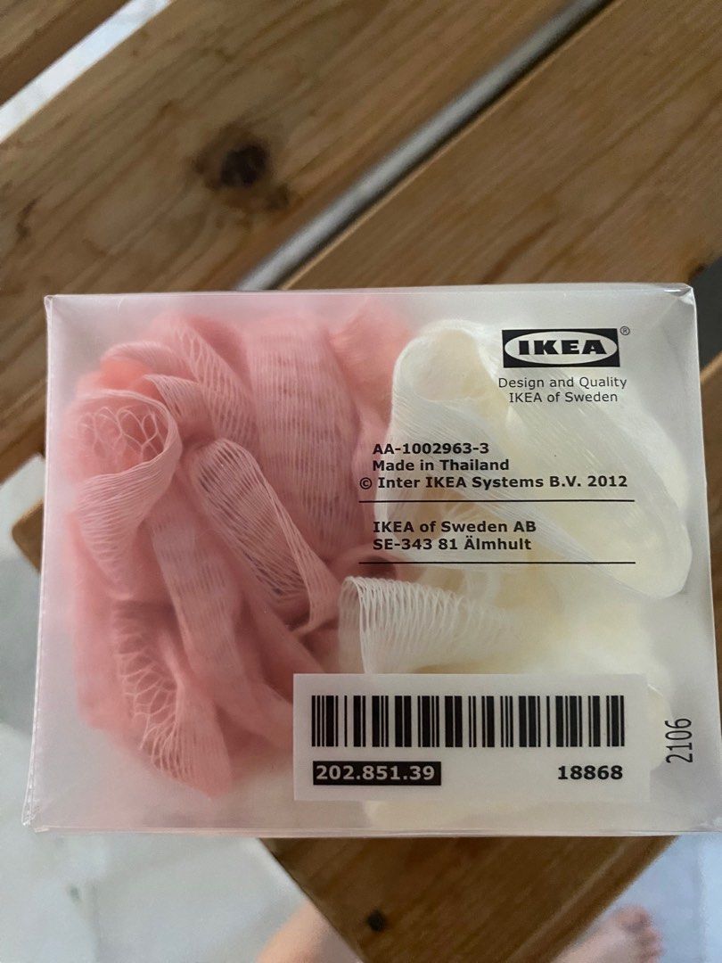 IKEA loofah pack, Furniture & Home Living, Bathroom & Kitchen Fixtures