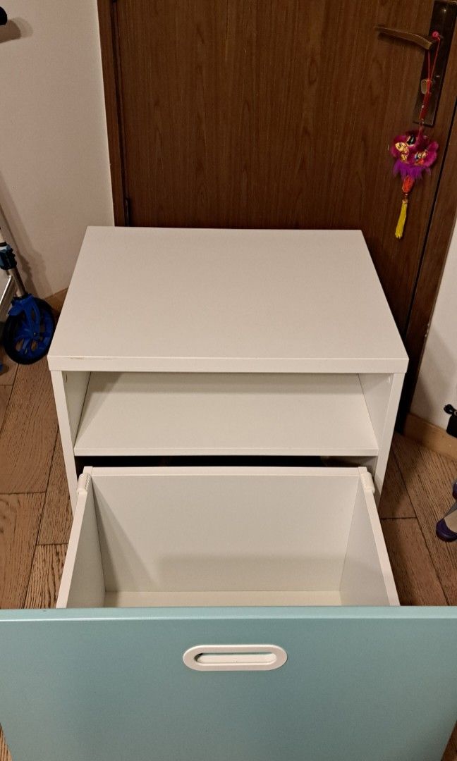 Ikea Stuva storage drawer with wheels, 傢俬＆家居, 傢俬, 書櫃、櫃子及架 Carousell