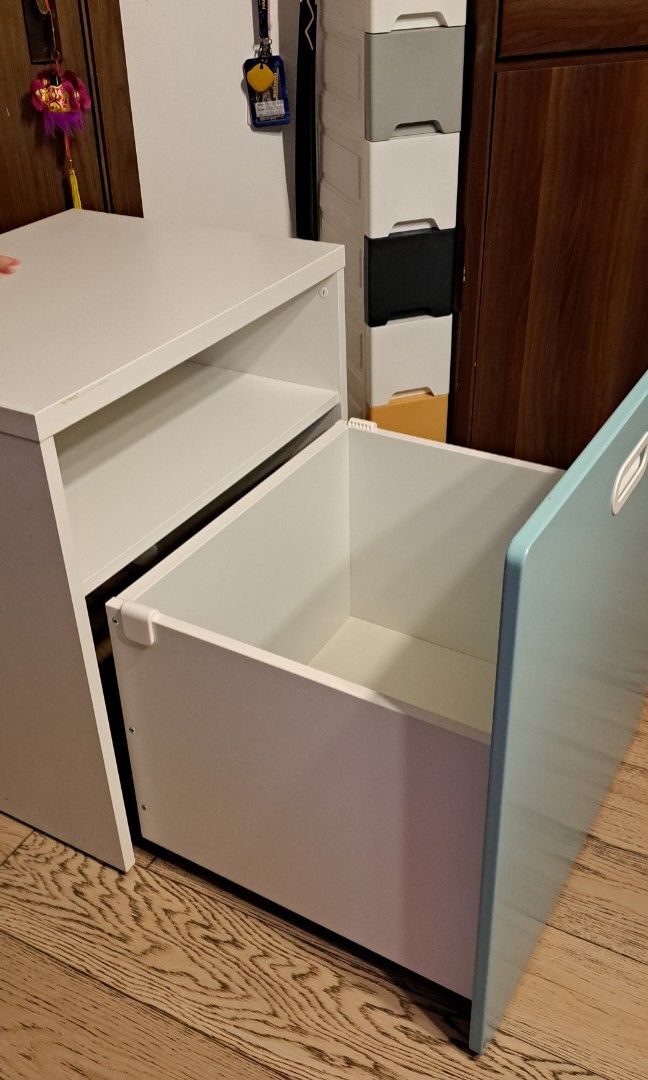 Ikea Stuva storage drawer with wheels, 傢俬＆家居, 傢俬, 書櫃、櫃子及架 Carousell