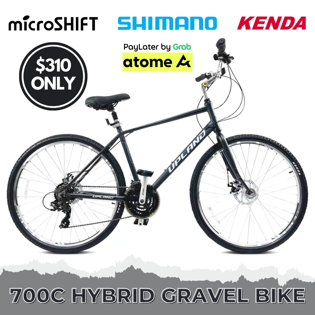 Upland hybrid bike sale