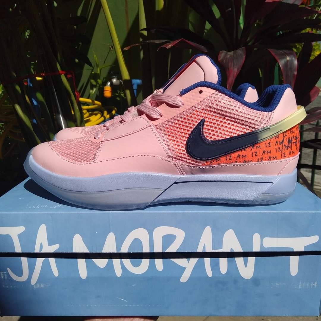 Ja Morant 'Peach' basketball shoes, Men's Fashion, Footwear, Sneakers