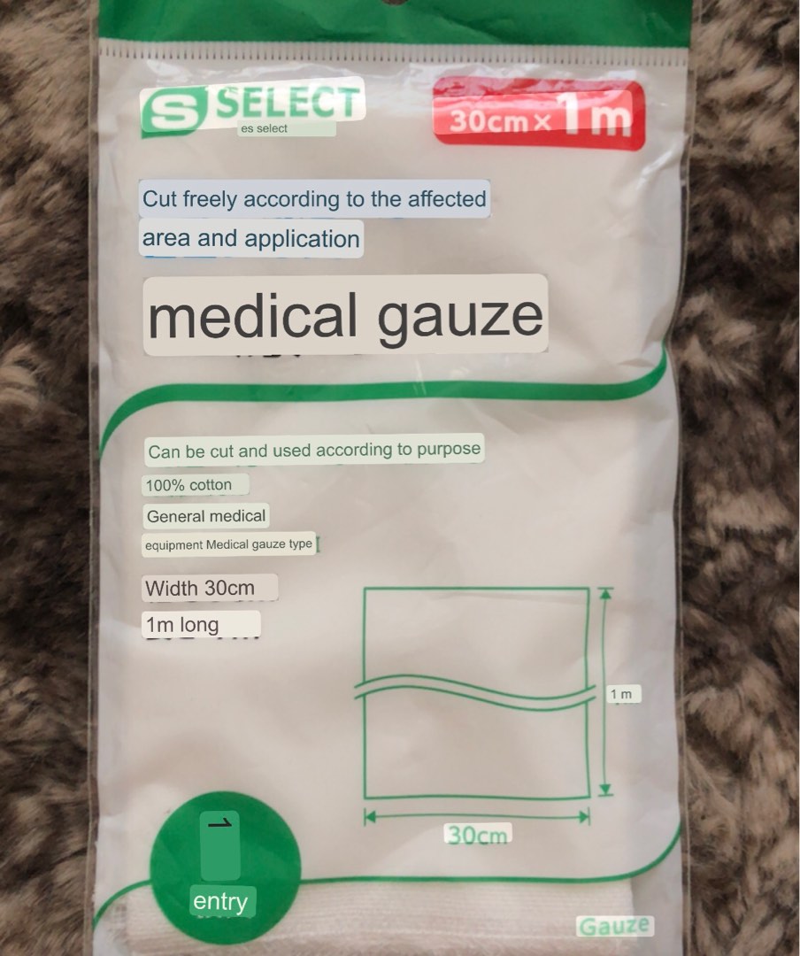 Japan Medical Gauze on Carousell