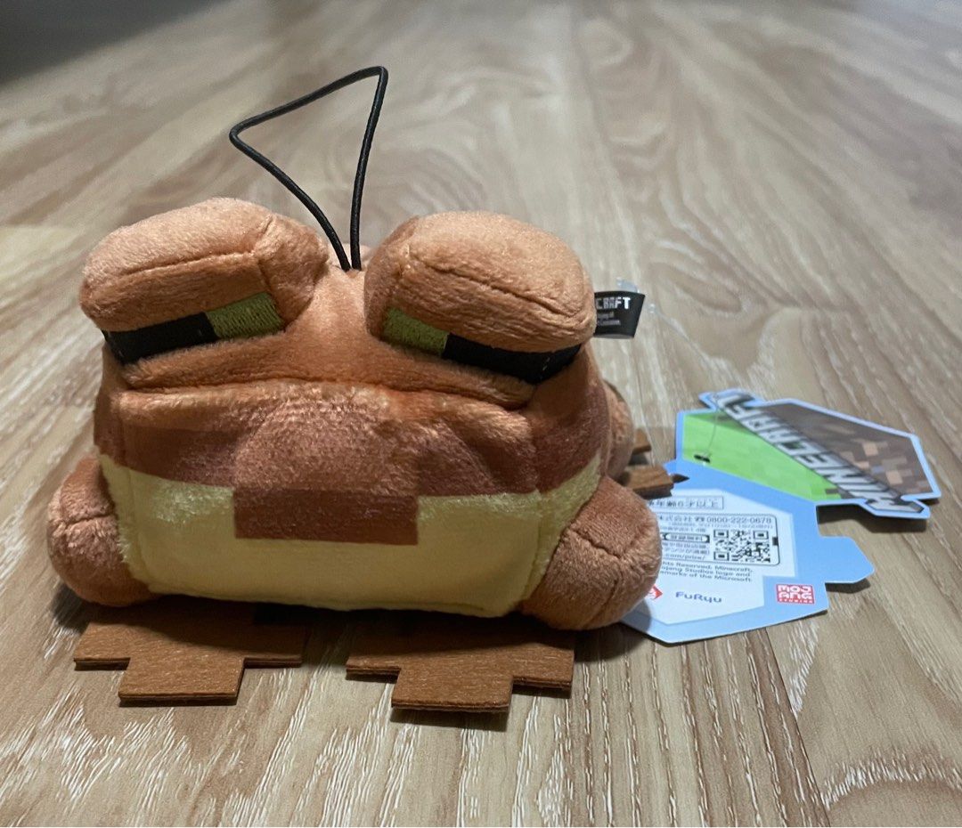 Japan Minecraft Swamp Frog Plush