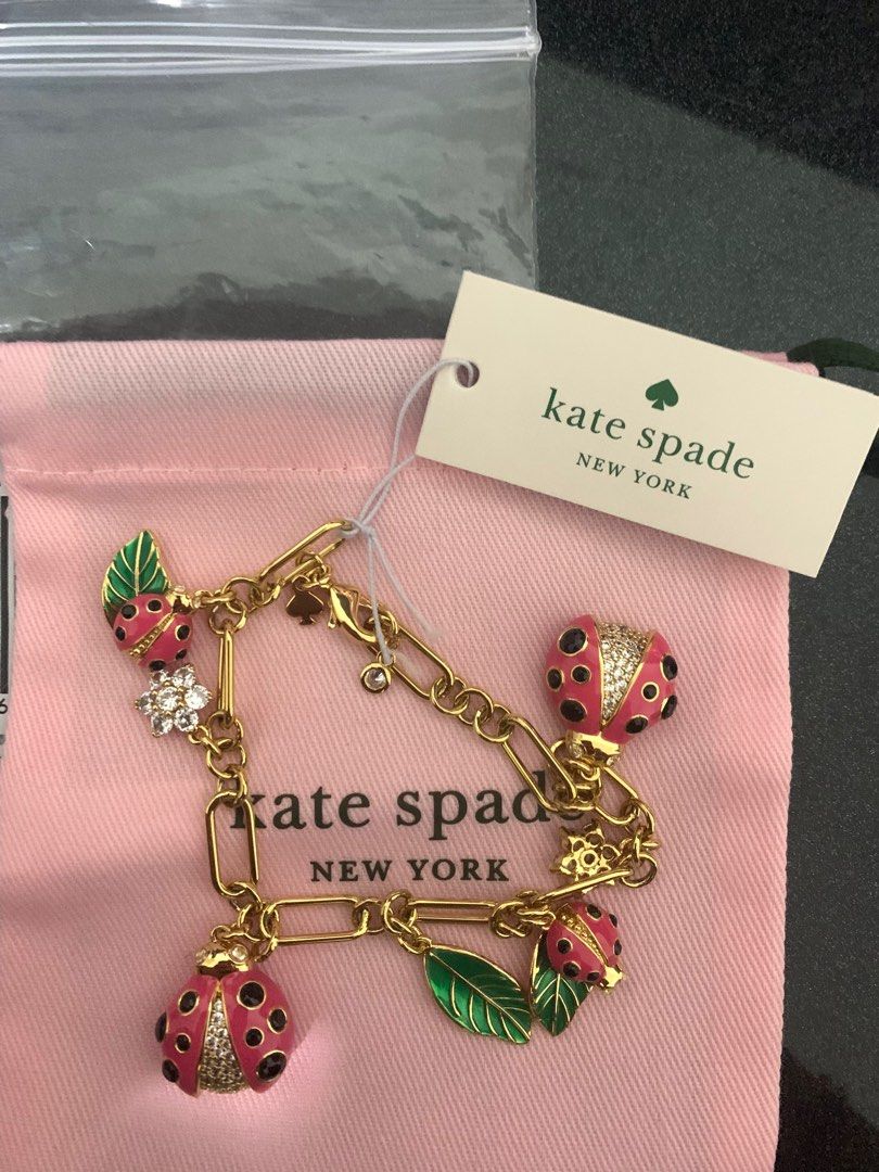 kate spade ladybug bracelet, Women's Fashion, Jewelry & Organisers,  Bracelets on Carousell