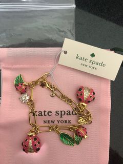 Kate spade ladybug bracelet clearance