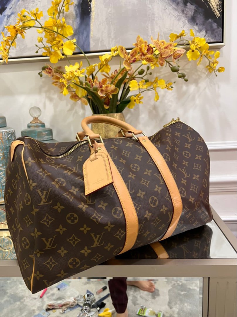 Louis Vuitton Keepall 45B, Luxury, Bags & Wallets on Carousell