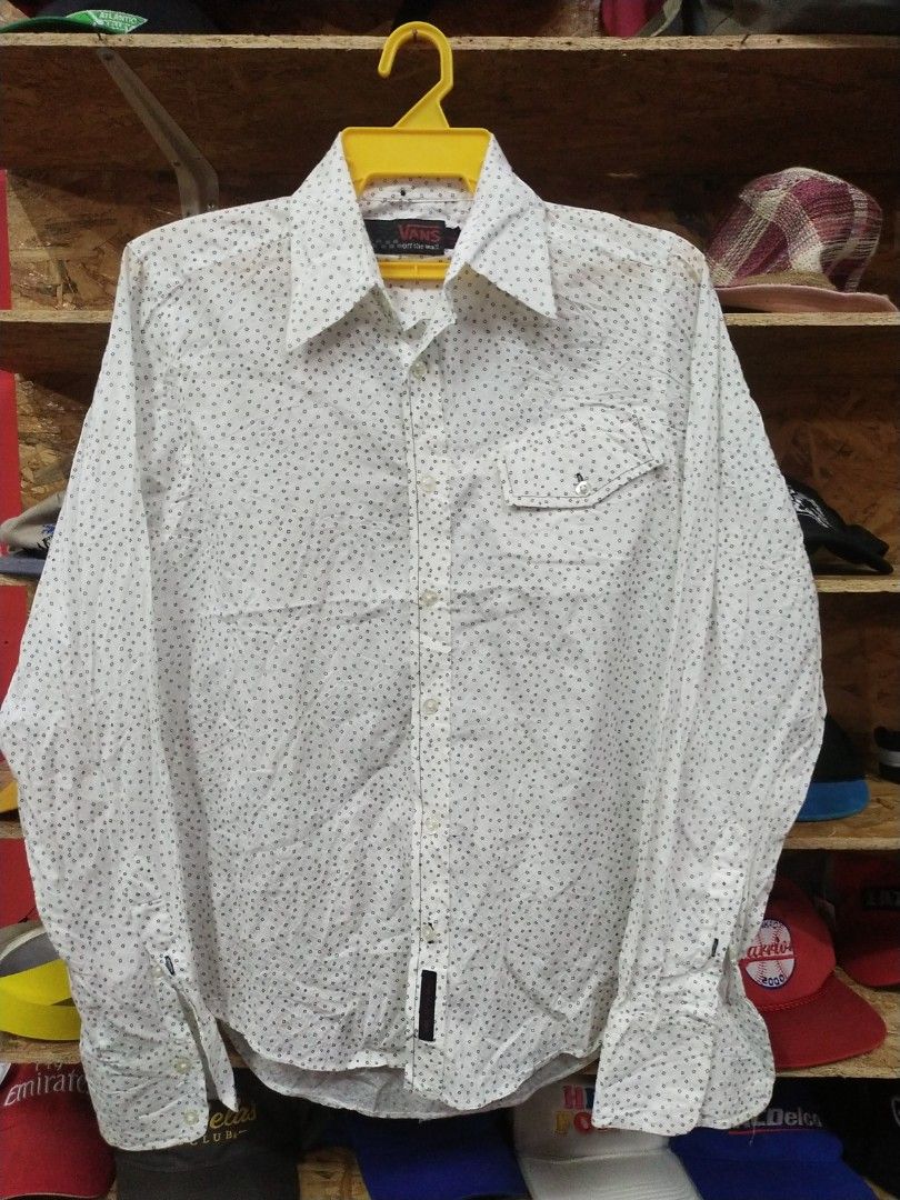 Kemeja vans off hot sale the wall