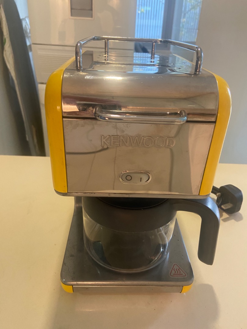 Kenwood K Mix coffee machine yellow, TV & Home Appliances, Kitchen