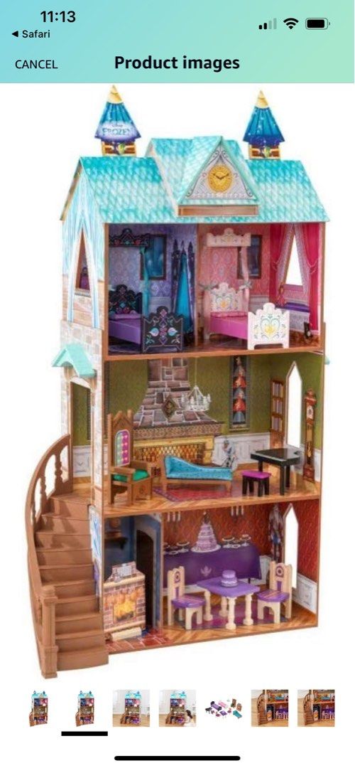 Kidkraft frozen shop dollhouse