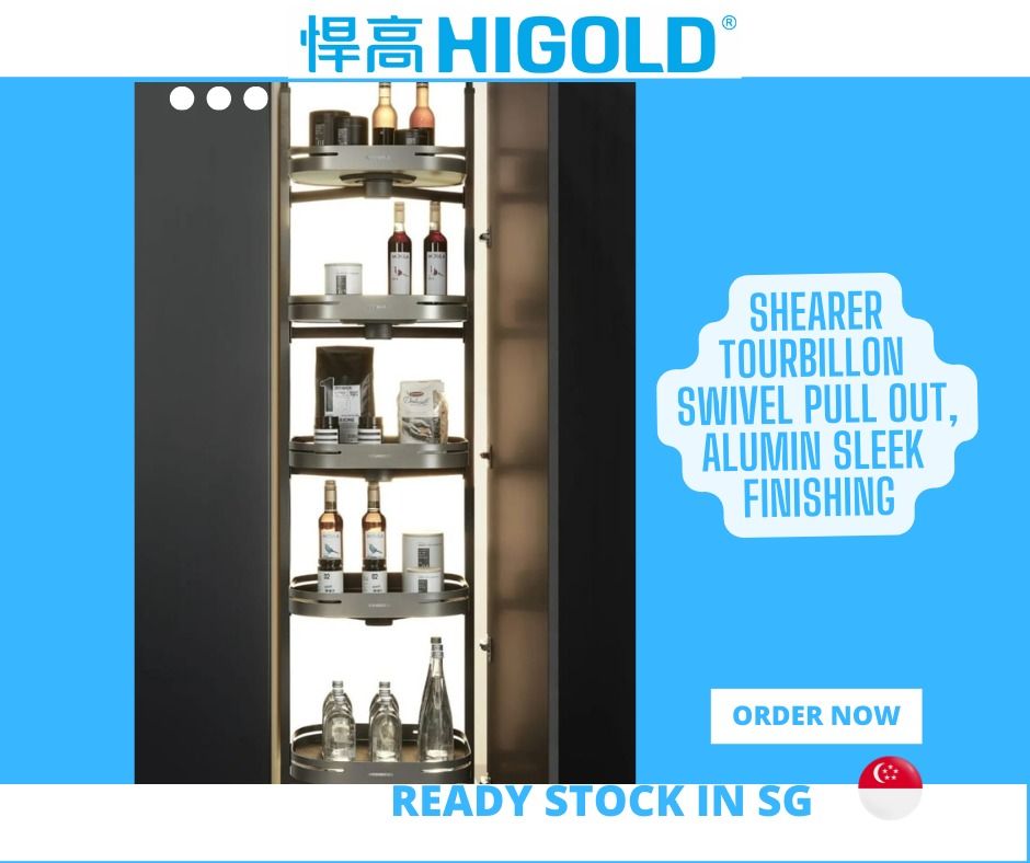 Higold Kitchen Swivel System Rack for kitchen tall cabinet, Furniture ...