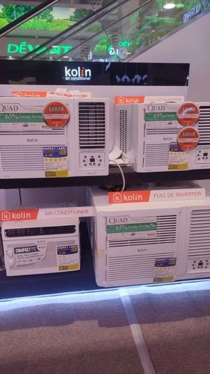 KOLIN WINDOW TYPE INVERTER AIRCON, TV & Home Appliances, Air ...