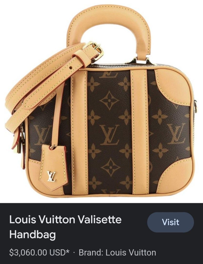 L V Valisette M from Japan, Luxury, Bags & Wallets on Carousell