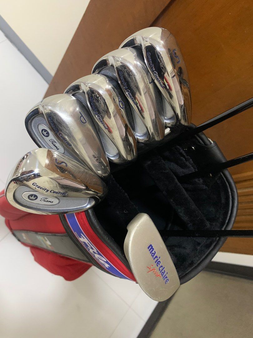 Ladies Golf Half Set “Wilson Tiara/Marie Claire” with Fila Golf Caddy