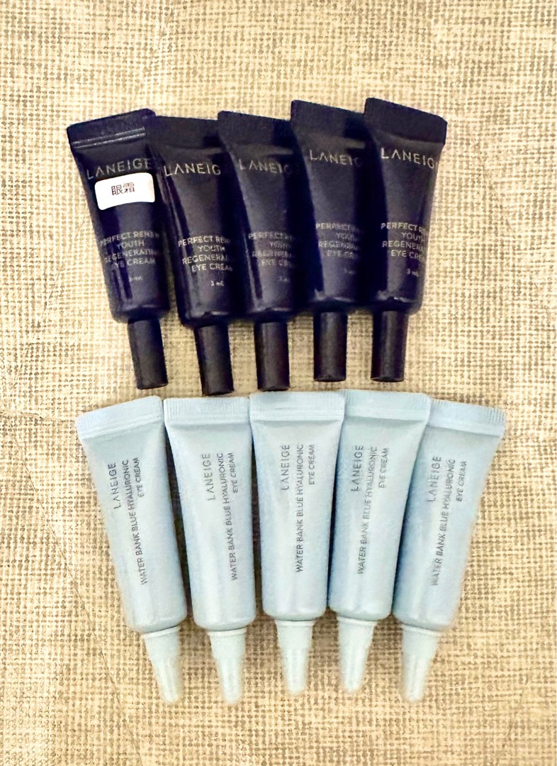 Laneige eye cream sample, 美容＆化妝品, 健康及美容 皮膚護理, 面部 面部護理 Carousell