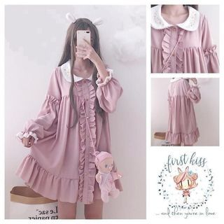 LD06 Pink Lolita Dress