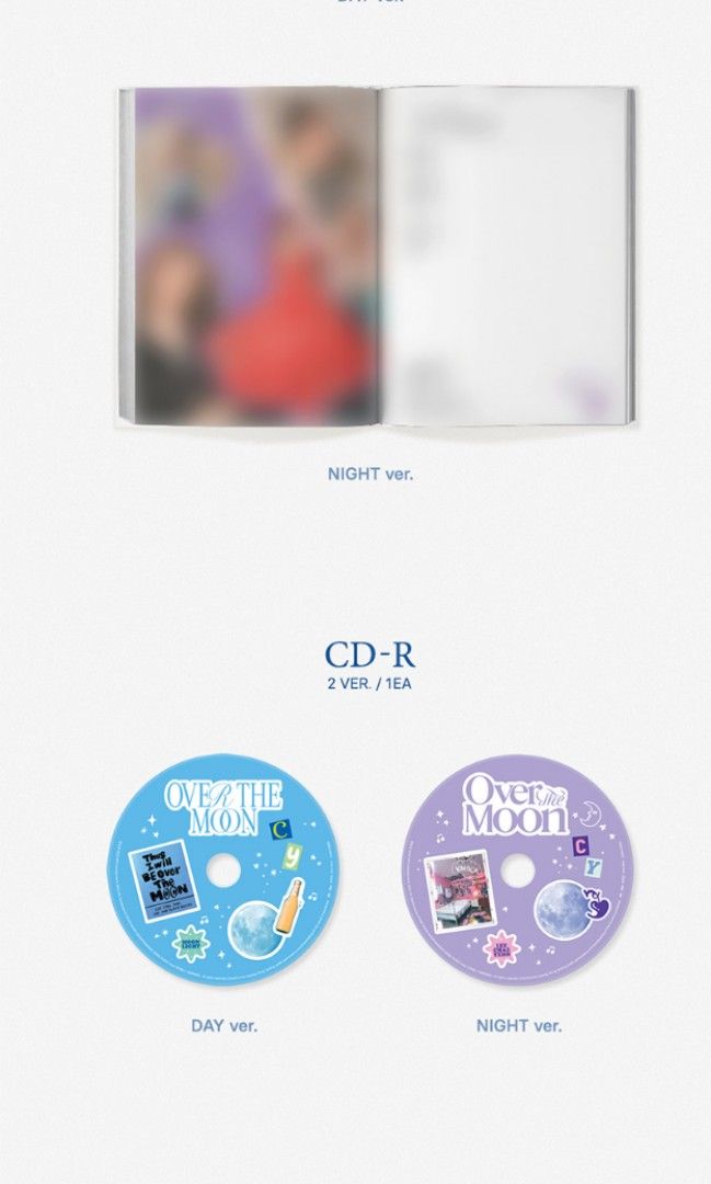 Lee Chae Yeon - 2nd Mini Album [Over The Moon], Hobbies & Toys