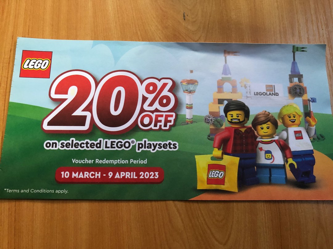 Legoland voucher, Tickets & Vouchers, Vouchers on Carousell