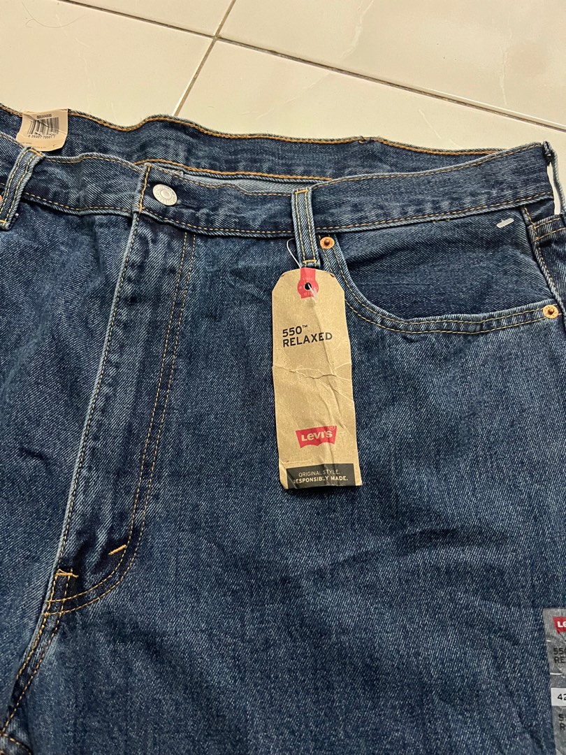 Levis 550 Original Hari Raya Big Size, Men's Fashion, Bottoms, Jeans on ...
