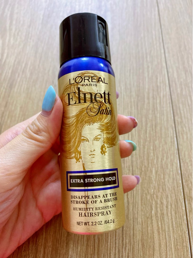 L'Oreal Elnett Satin Extra Strong Hold Hairspray 2.2 oz / 64.2 g *NEW*