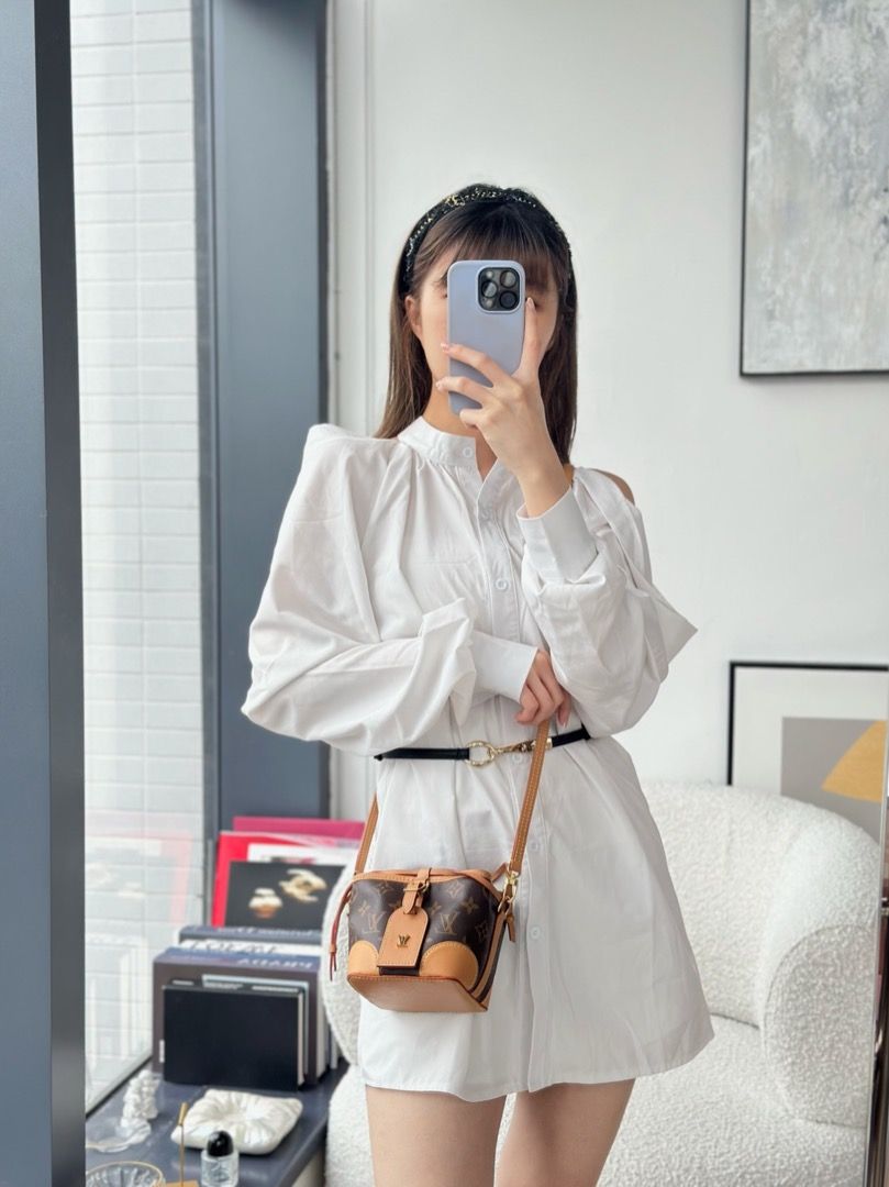 Lv noe purse 2025 monogram