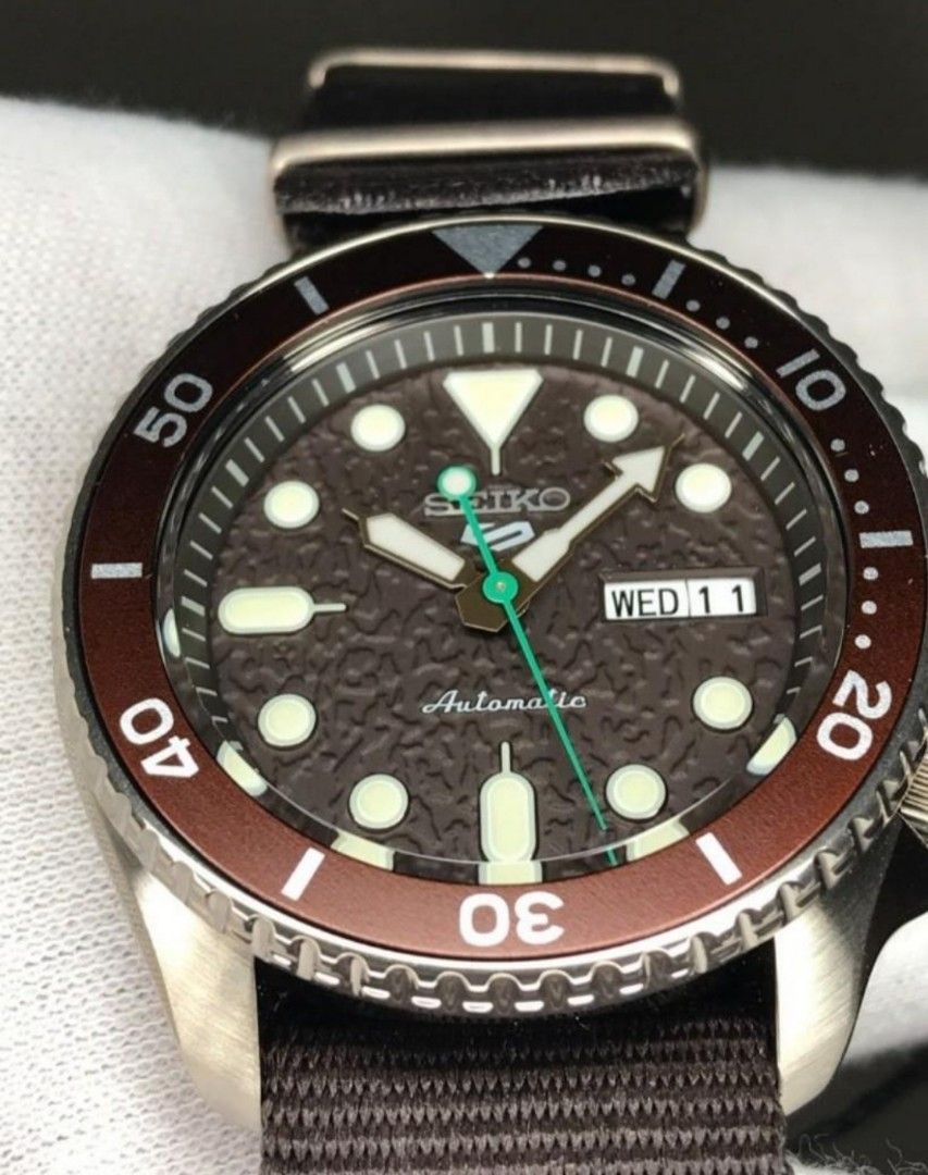 Lowest Price Seiko 5 Sports SRPD85 Men s Automatic Brown Dial