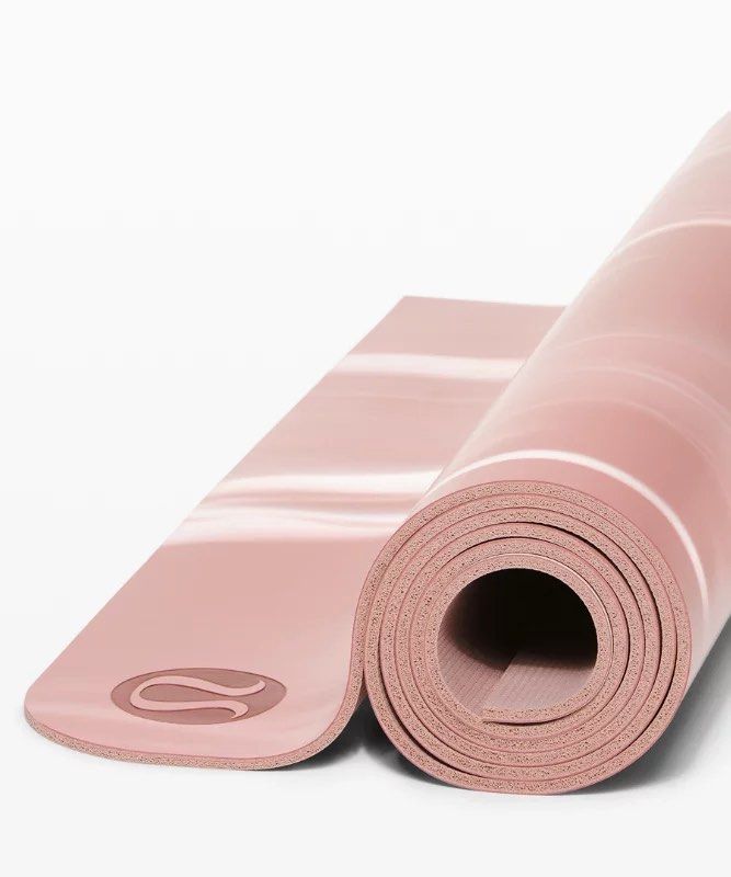 Lululemon Reversible 5mm Yoga Mat Pink Marble