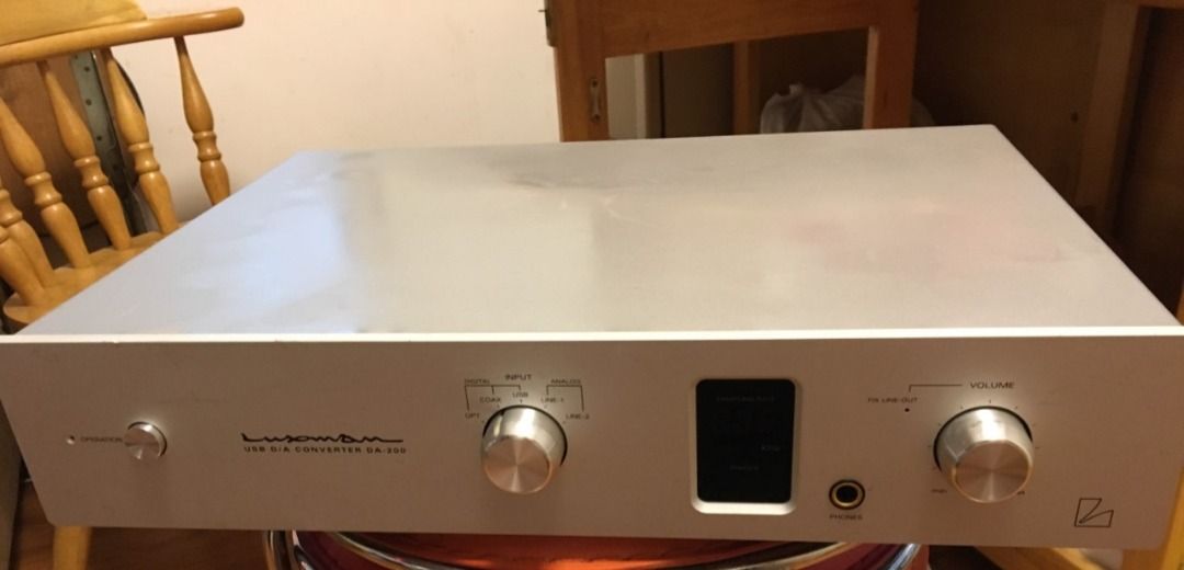 Luxman DA-200 hifi 純模擬解碼耳擴DAC Pre amplifier 前旗艦日本製