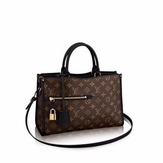 LOUIS VUITTON Popincourt MM Womens shoulder bag M43435 Noir Black