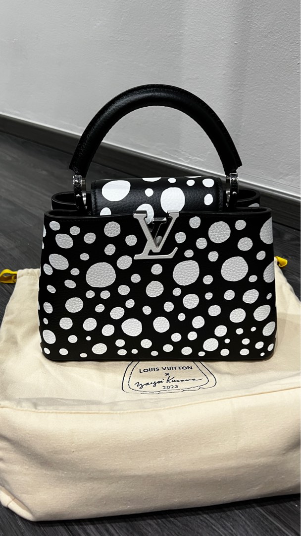 Louis Vuitton x Yayoi Kusama 2023 pre-owned Capucines BB two-way