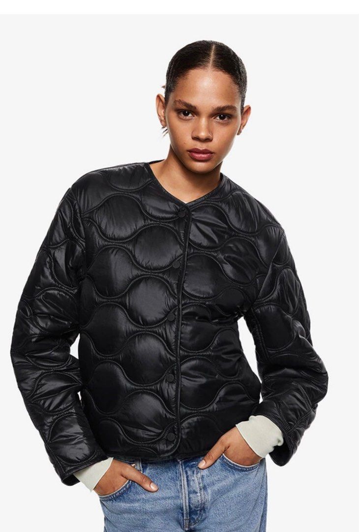 Mango ultralight button down jacket Women s Fashion Coats Jackets and Outerwear on Carousell