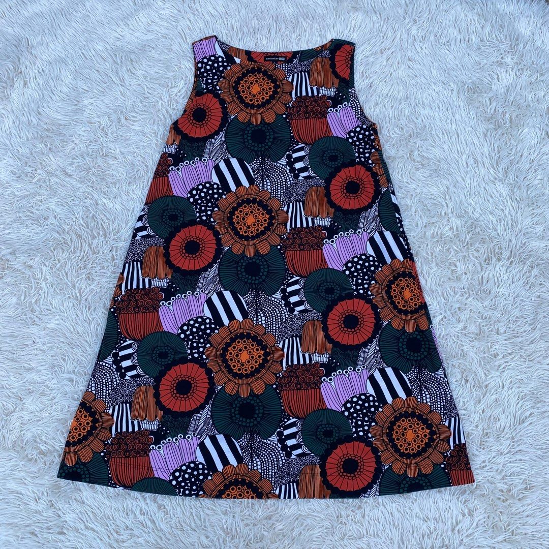 Marimekko X Uniqlo A-Line Cotton Sleeveless Dress, Women's Fashion, Dresses & Sets, Dresses on Carousell Marimekko X Uniqlo A-Line Cotton Sleeveless Dress, Women's Fashion, Dresses & Sets, Dresses on Carousell